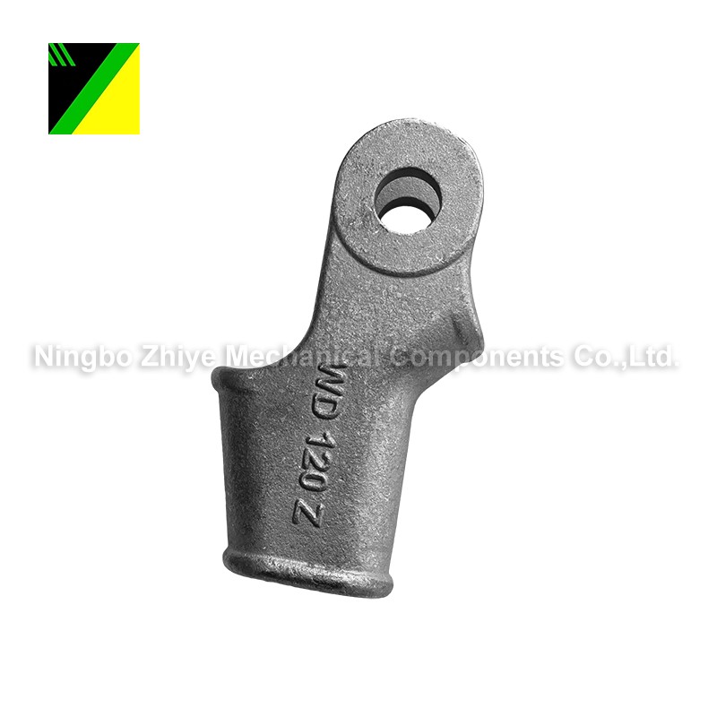 Double-ear wedge-shaped wire clamp pabahay