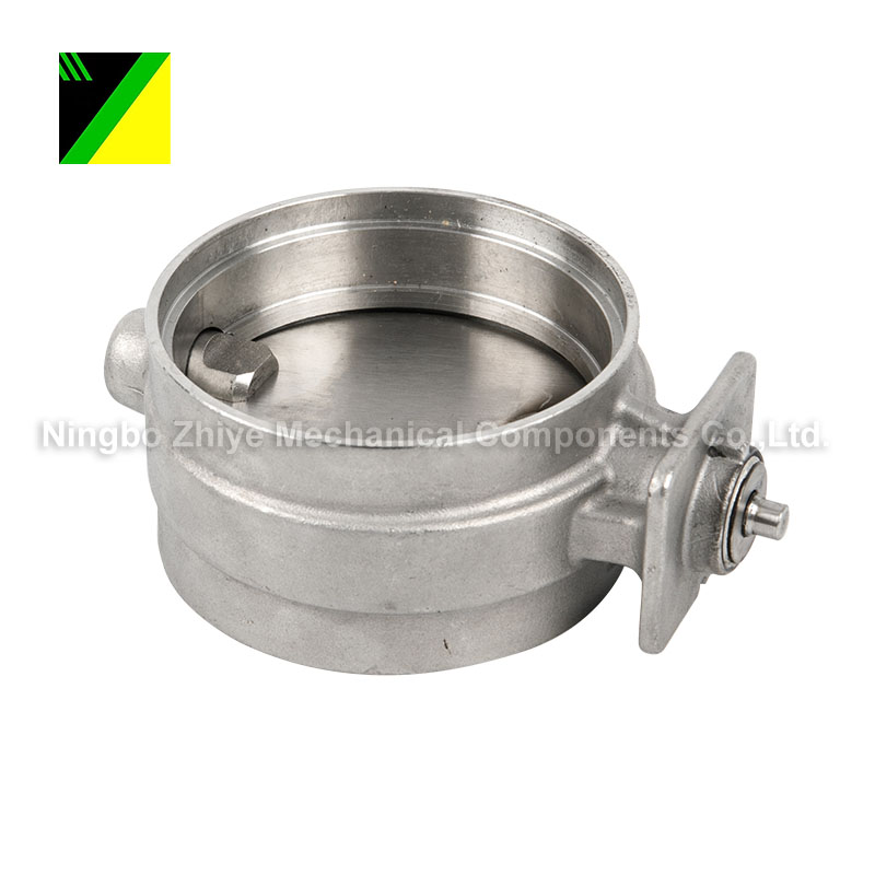 Silica sol precision casting exhaust valve