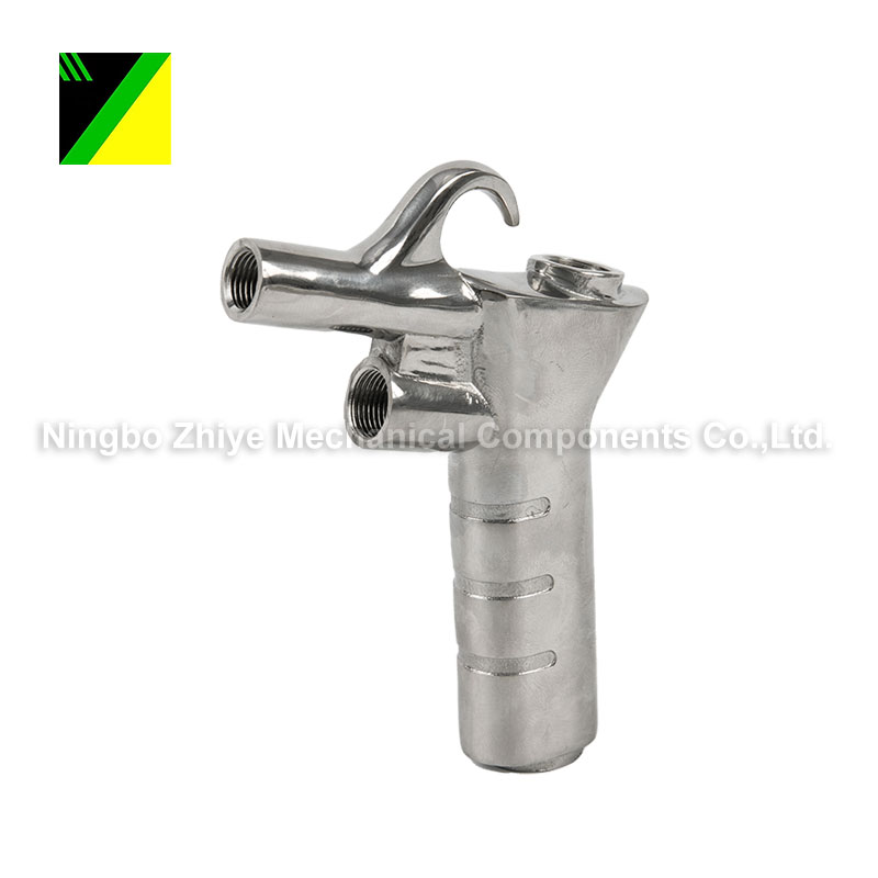 Silica sol precision casting gun head